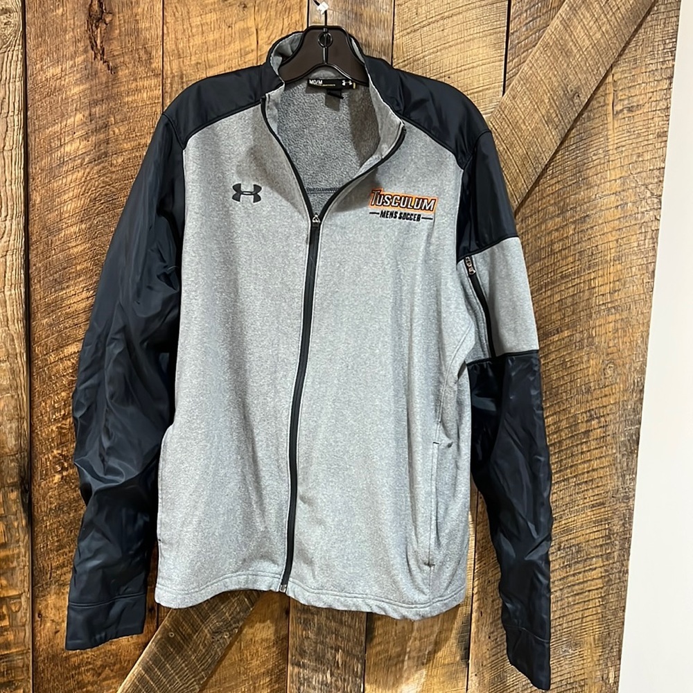Under Armour  Tusculum men’s soccer cold gear jacket size M